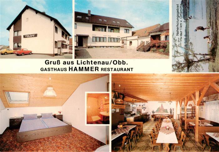 Weichering Gasthaus Hammer Restaurant Gastraum Zimmer