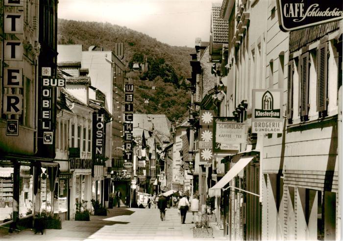 Neustadt  Weinstrasse Haardt Fussgaenger Zone