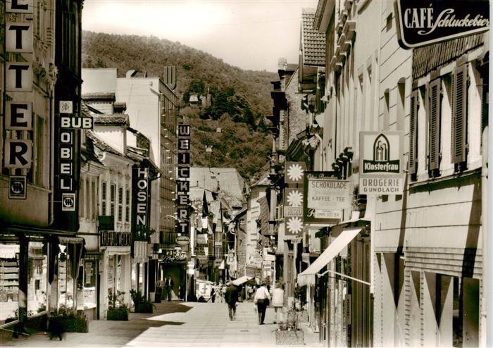 Neustadt  Weinstrasse Haardt Fussgaengerzone