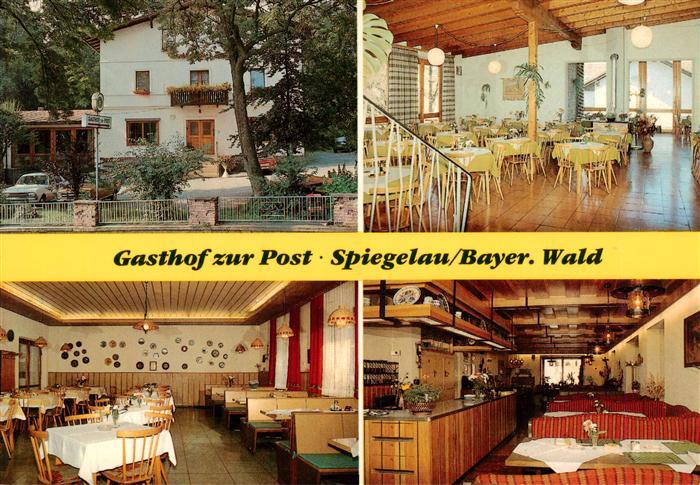 Spiegelau Gasthof zur Post Gastraeume Theke