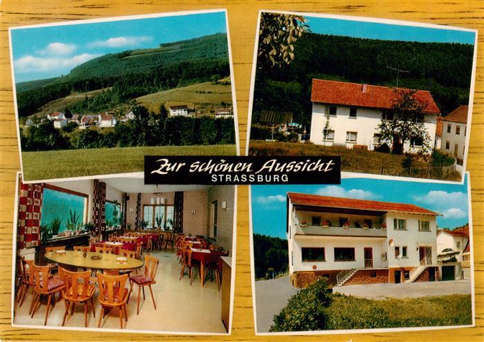 Waldmichelbach Wald-Michelbach Gasthof Pension Zur schoenen Aussicht Gastraum Pa