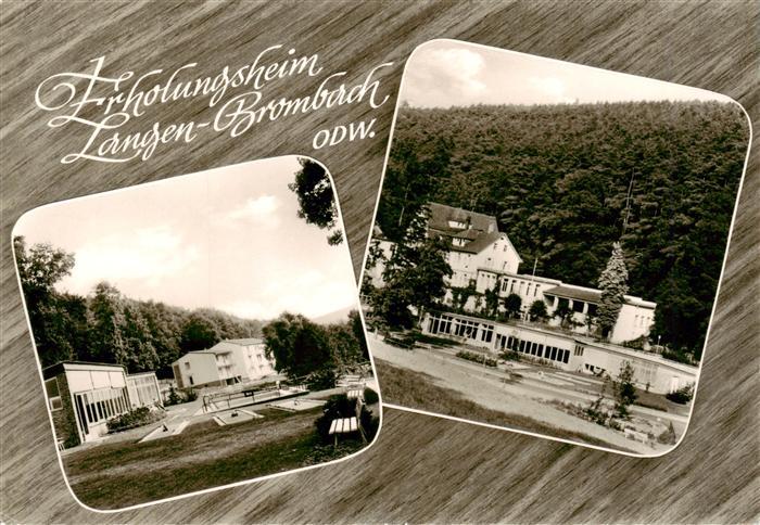 Langen-Brombach Langenbrombach Odenwald Erholungsheim