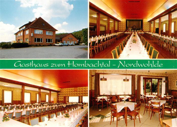 Nordwohlde Gasthaus zum Hombachtal Speisesaele Gastraum