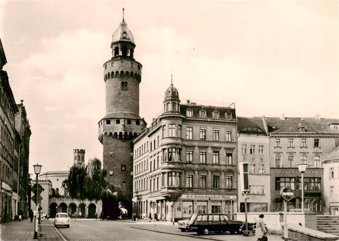 Goerlitz  Sachsen Blick zum Reichenbacher Turm