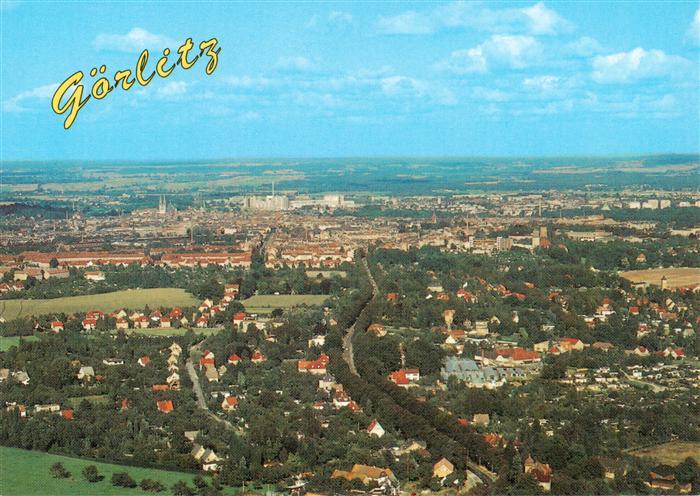 Goerlitz  Sachsen Blick von der Landeskrone
