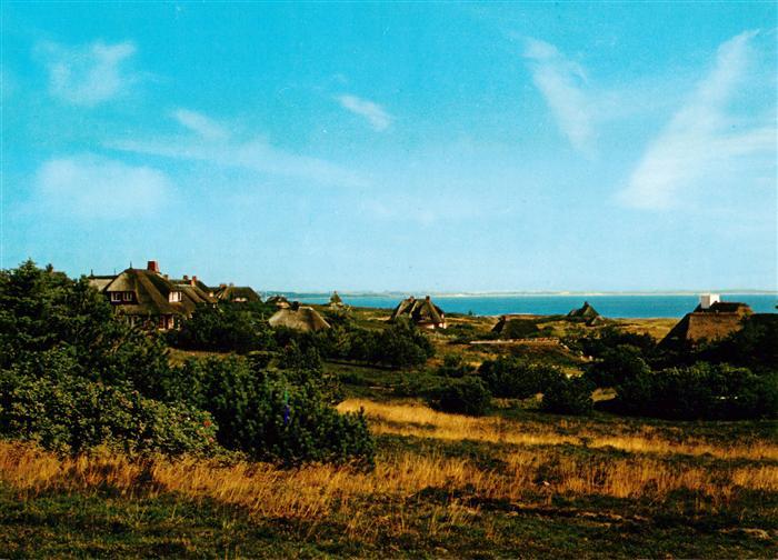 Kampen  Sylt Am Wattenmeer mit Blick zur Blidselbucht