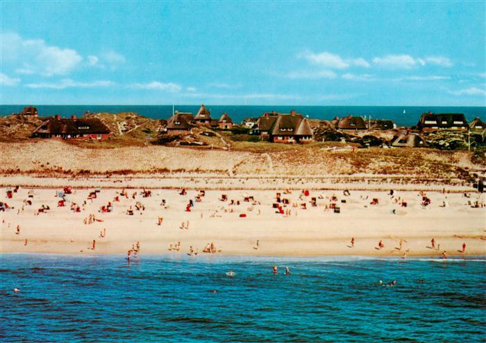 Rantum Sylt Fliegeraufnahme