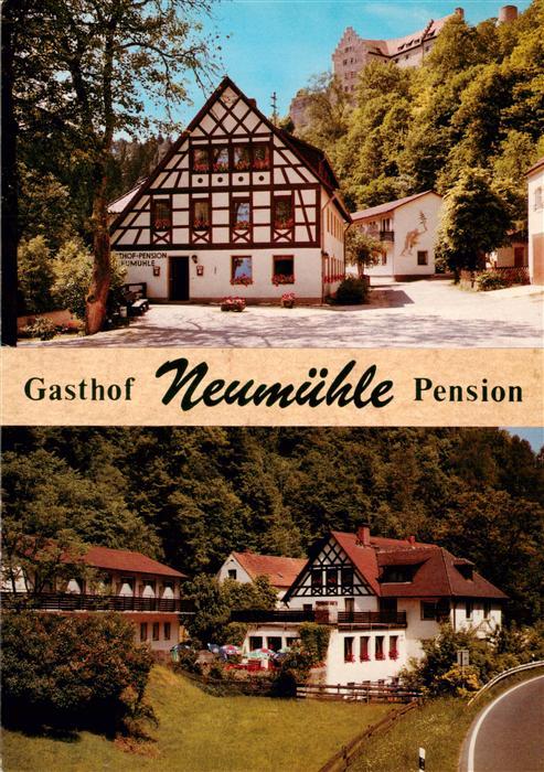 Ahorntal Bayern Gathof Pension Neumuehle