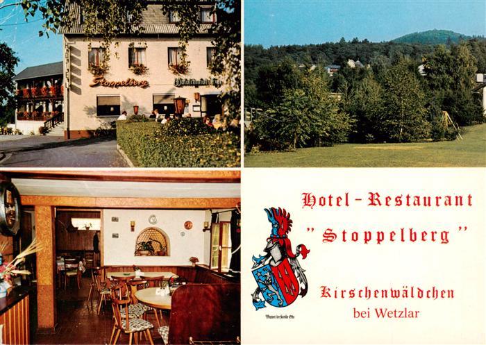 Wetzlar Lahn Hotel Restaurant Stoppelberg Kirschenwaeldchen Gaststube Panorama
