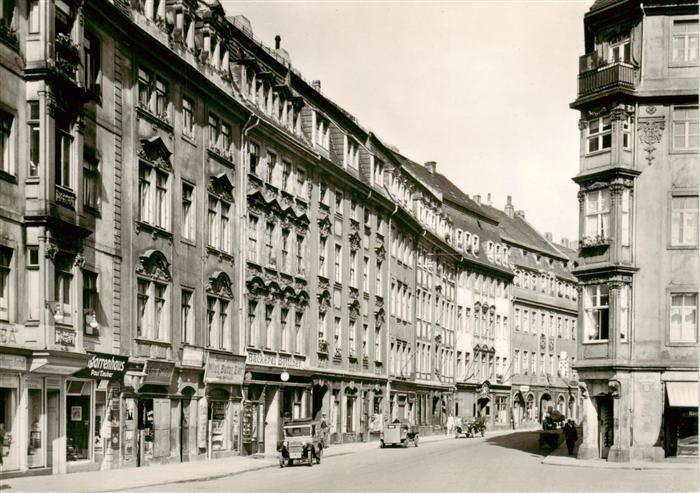 Dresden Elbe Grosse Meissner Gasse