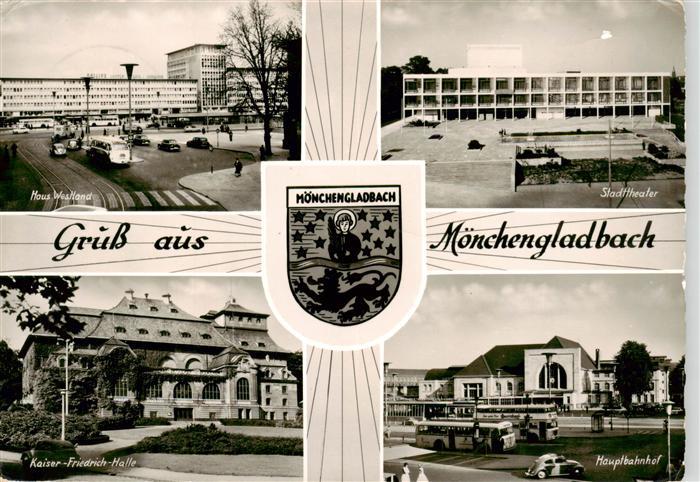 MoeNCHENGLADBACH NRW Haus Westland Stadttheater Kaiser-Friedrich-Halle Hauptbah