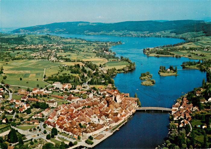 Stein Rhein SH mit Insel Werd und Untersee