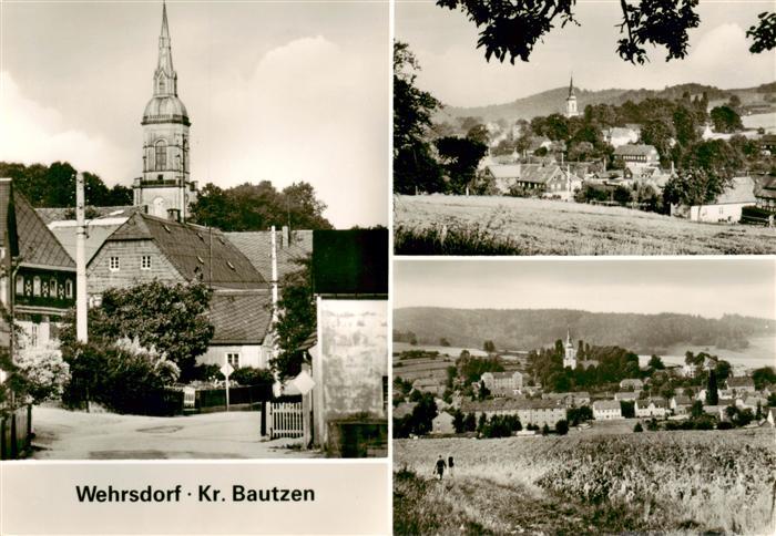Wehrsdorf Sachsen Kirche Panorama