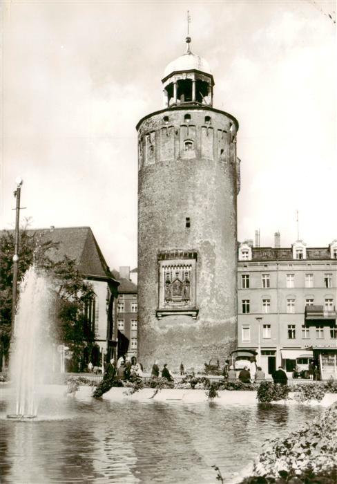 Goerlitz  Sachsen Marienplatz und Dicker Turm