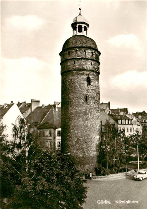 Goerlitz  Sachsen Nikolaiturm