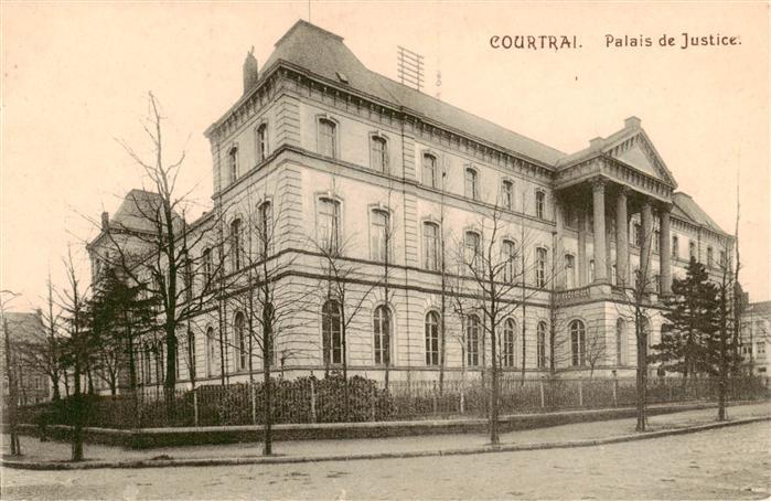 Courtrai Kortrijk Flandre Belgie Palais de Justice