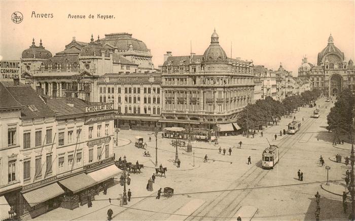 Anvers Antwerpen Avenue de Keyser