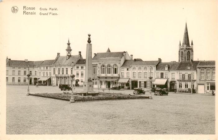 Ronse Renaix Belgie Grote Markt