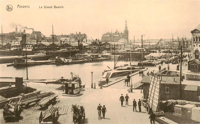 Anvers Antwerpen Le Grand Bassin