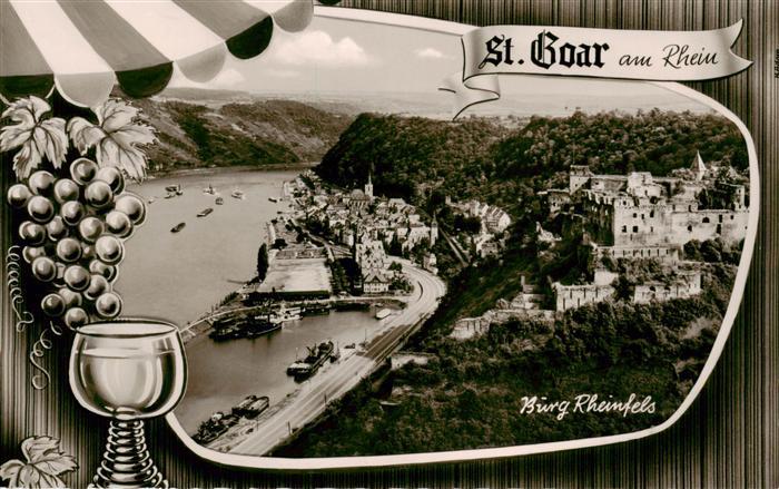 St Goar Rhein Burg Rheinfels