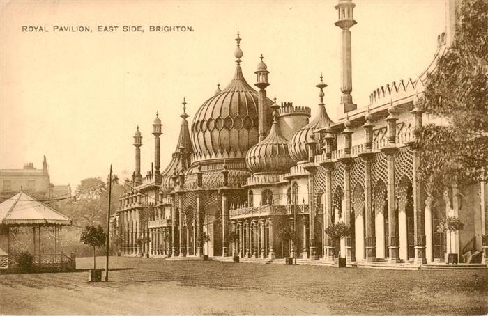 Brighton  East Sussex UK Royal Pavilion East Side