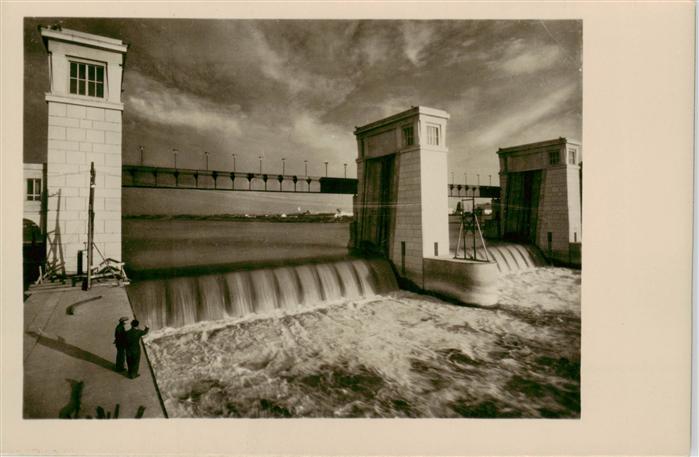 Tiszaloek HU Wasserkraftwerk