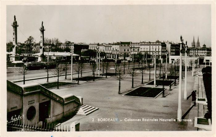 Bordeaux 33 Colonnes Rostrales Nouvelle Terrasse