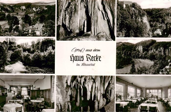 Hoennetal Hemer Teilansichten Haus Recke Gastraeume