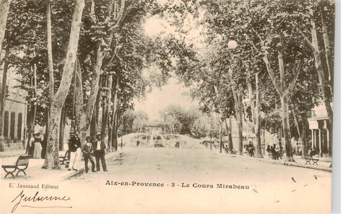 Aix-en-Provence 13 Le Cours Mirabeau