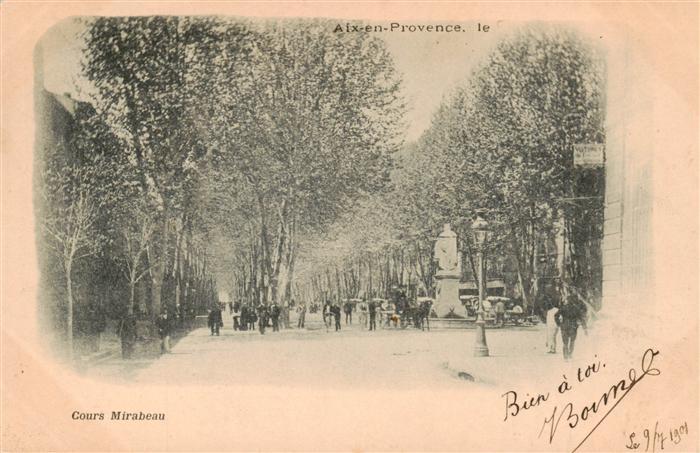 Aix-en-Provence 13 Cours Mirabeau
