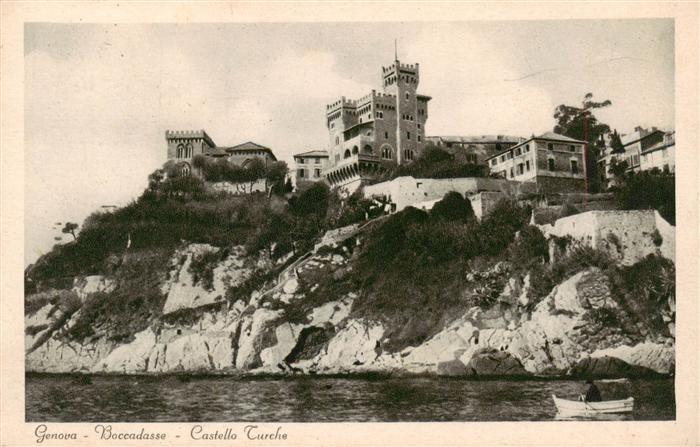 Genova Genua Liguria IT Boccadasse Castello Turche