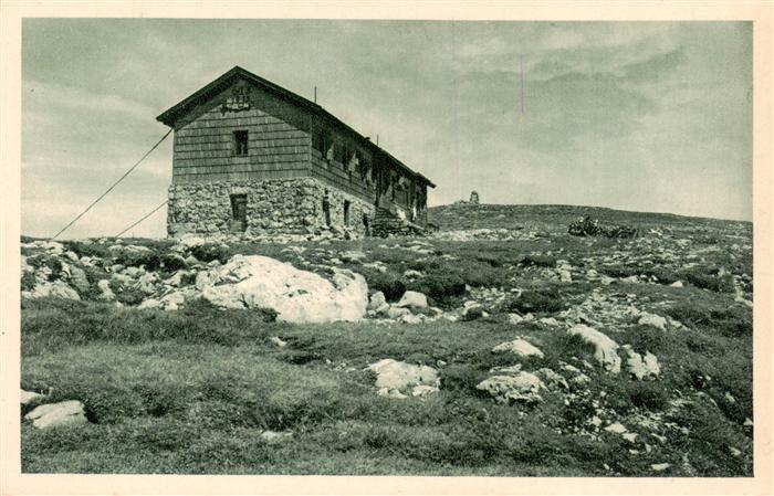 Fischerhuette Schneeberg mit Kaiserstein