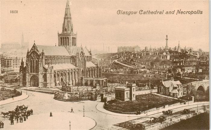 Glasgow  Scotland UK Glasgow Cathedral and Necropolis
