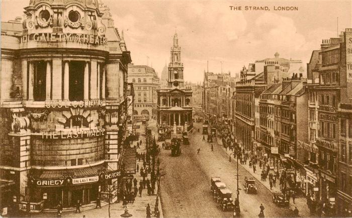 London  UK The Strand
