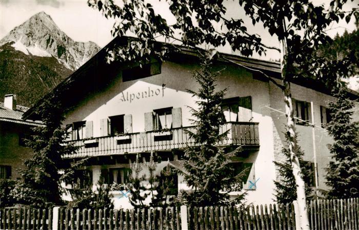 Mittenwald Bayern Gaesteheim Alpenhof Heinz Seidler