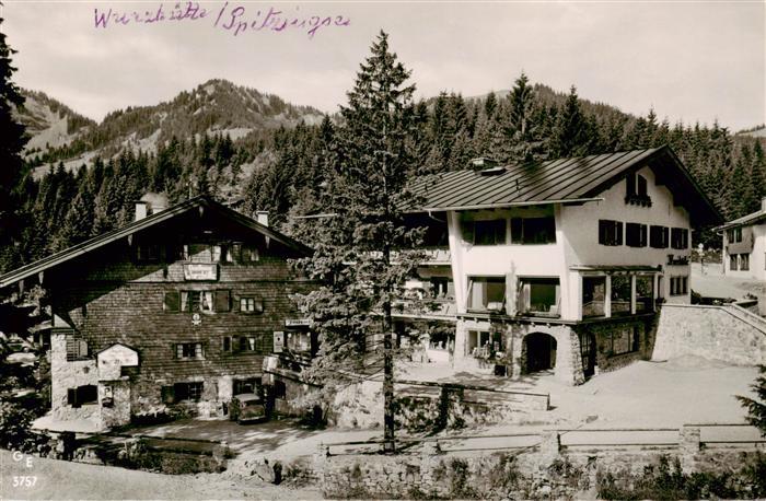 Spitzingsee Schliersee Alte und neue Wurzhuette