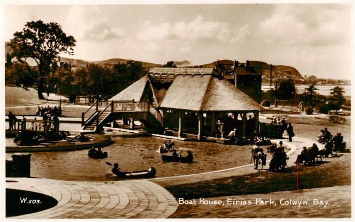 Colwyn Bay Wales UK Boat House Eirias Park