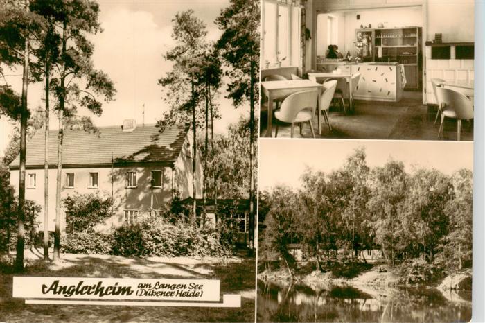 Duebener-Heide Bad Mulde Anglerheim am Langen See Gaststube