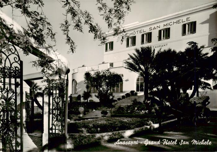 Anacapri Ana Capri Napoli Neapel Campania IT Grand Hotel San Michele