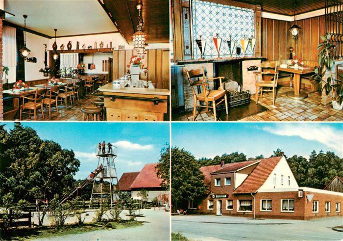 Stadtlohn-Bueren Ausflugslokal Zur Waldesecke Gastraeume Bar Kinderspielplatz