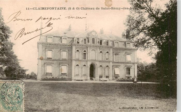 Clairefontaine -en-Yvelines 78 Chateau de Saint Remy des Landes