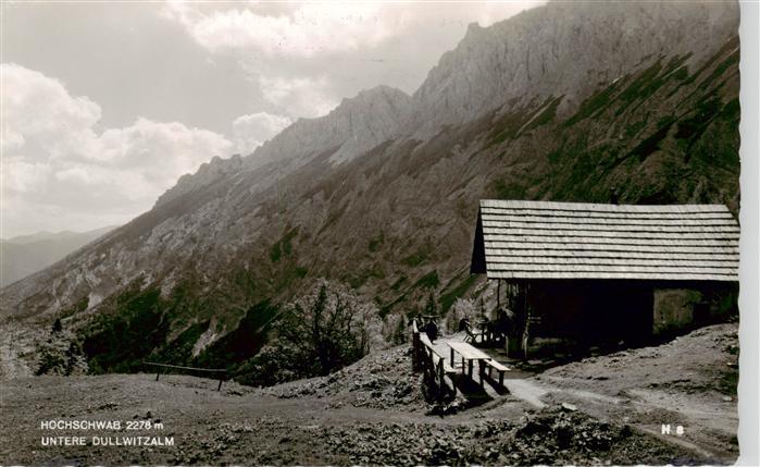 Hochschwab 2278m Tragoess Steiermark AT Untere Dullwitzalm