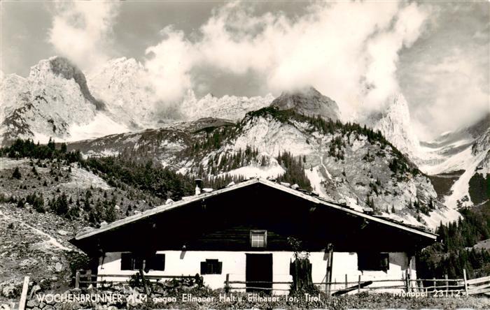 Ellmauer Halt Ellmau Elmau Tirol AT Wochenbrunner Alm