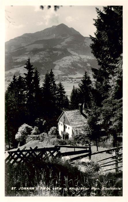 St Johann Ahrntal Suedtirol IT Kitzbueheler Horn Elmsledetal