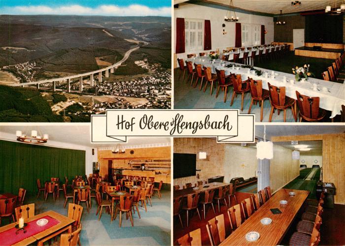 Eiserfeld Siegen Westfalen Fliegeraufnahme Hof Obere Hangsbach Autobahnbruecke G