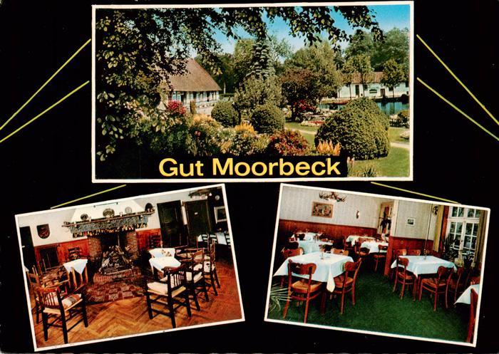 Moorbeck Gut Moorbeck Ausflugslokal Gastraeume