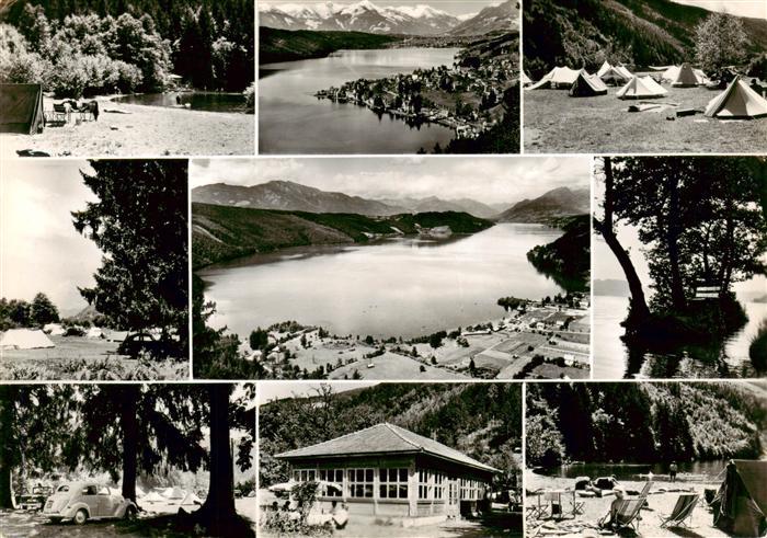 Doebriach Millstaettersee Auto Camp  Pension und Fremdenzimmer Seepartien Strand