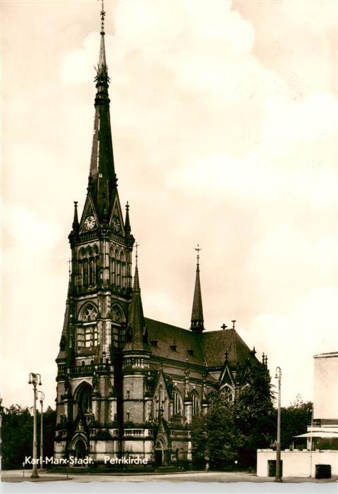 Karl-Marx-Stadt CHEMNITZ Petrikirche