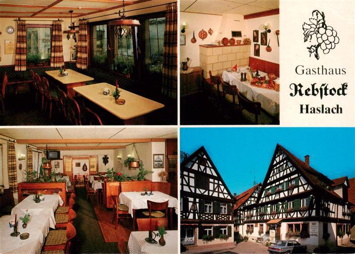 Haslach Kinzigtal Gasthaus Rebstock Gastraeume