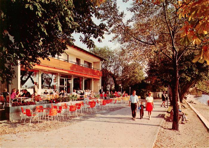 Herrsching Ammersee Cafe Promenade